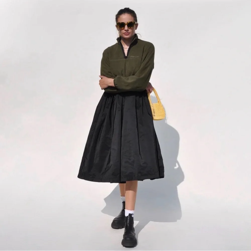 Sandy liang Downey fleece dress with pockets - Picture 8 of 8